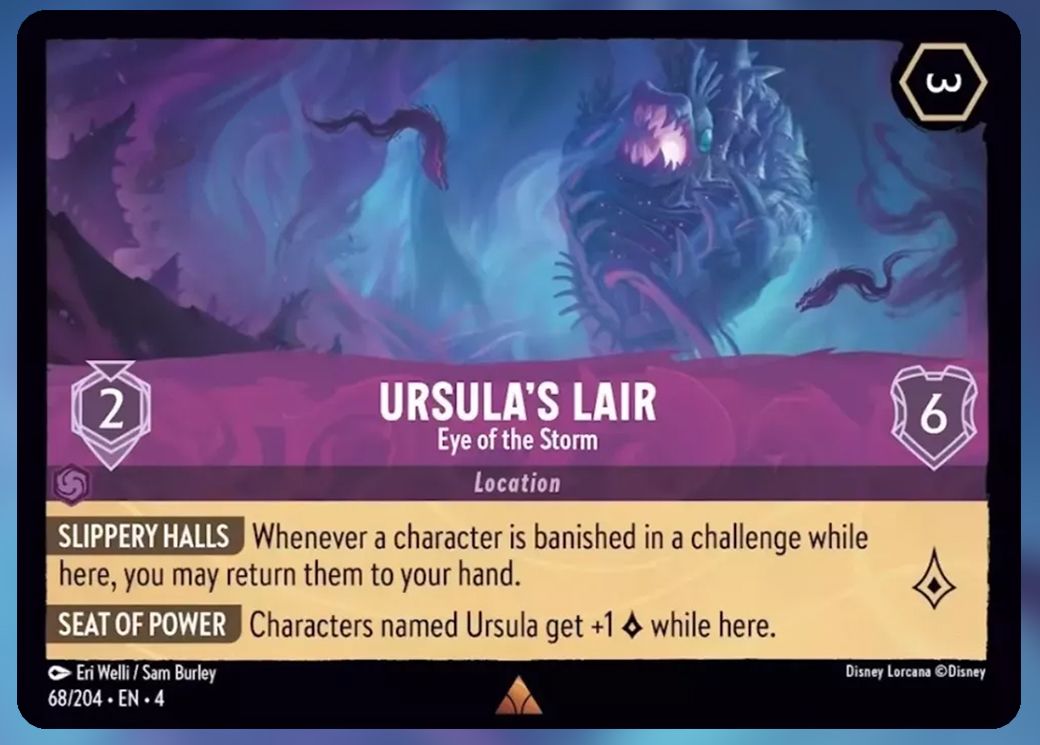 Ursula's Lair, Eye of the Storm