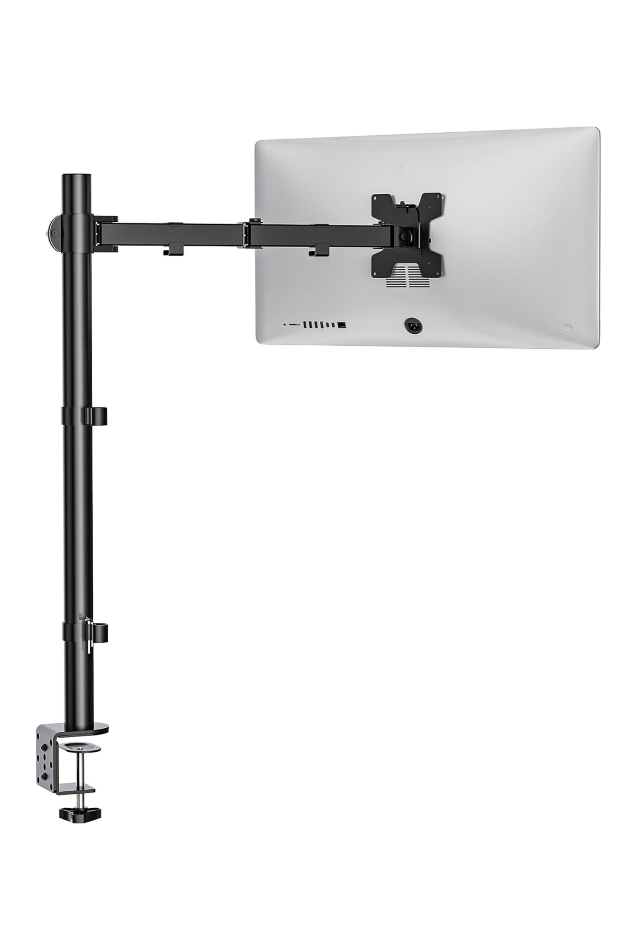 The WALI Single Monitor Arm against a white background.