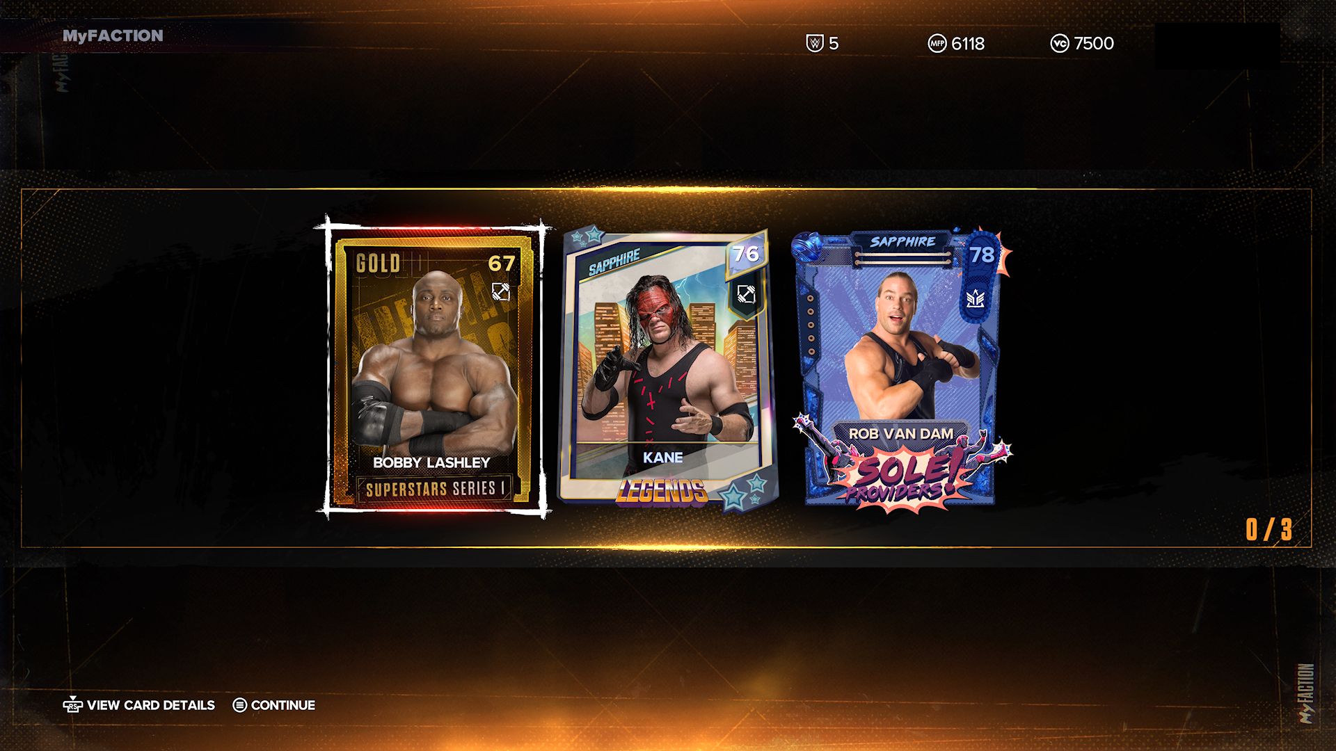 WWE 2K24 ECW Champs Card Pack