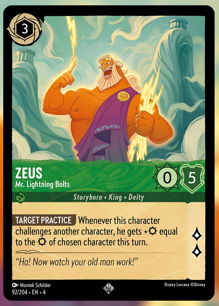 Zeus, Mr. Lightning Bolts