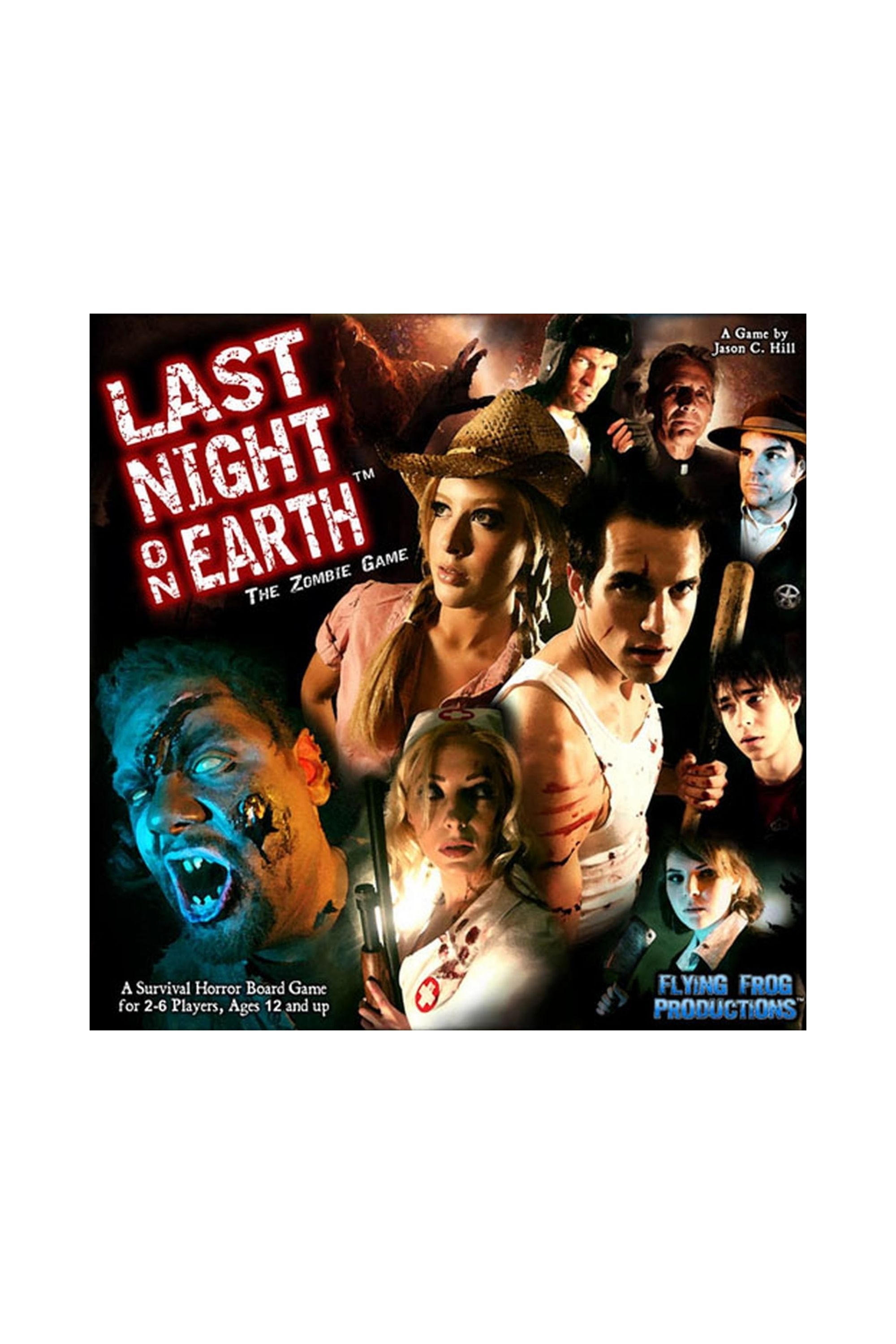 Image of Last Night On Earth - The Zombie Game box