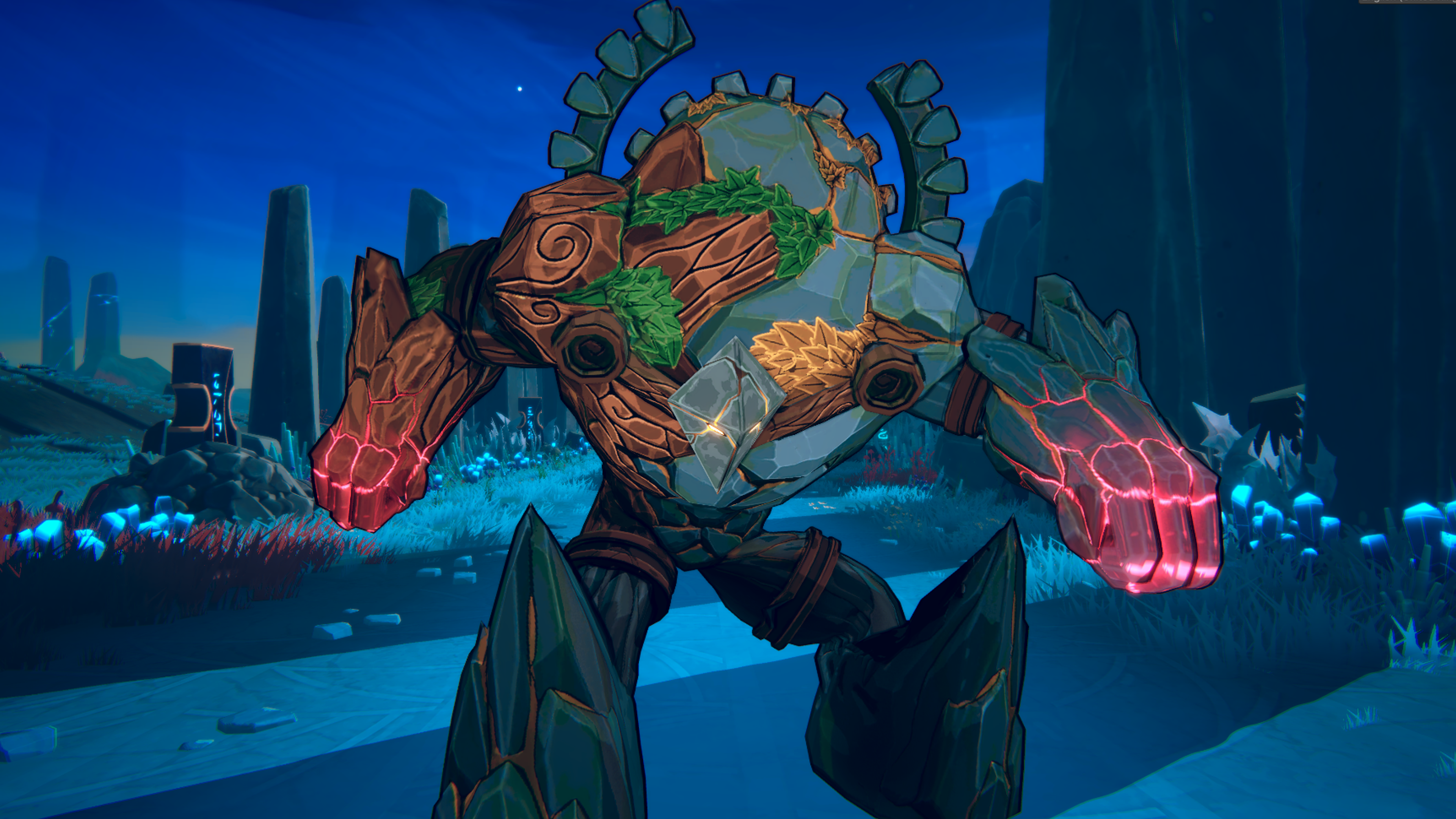 a hulking tree monster in quell shardfall