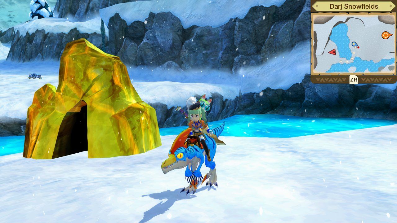 a rare monster den in monster hunter stories