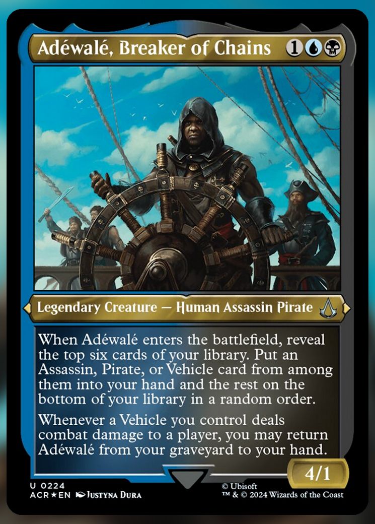 Adewale, Breaker of Chains etched