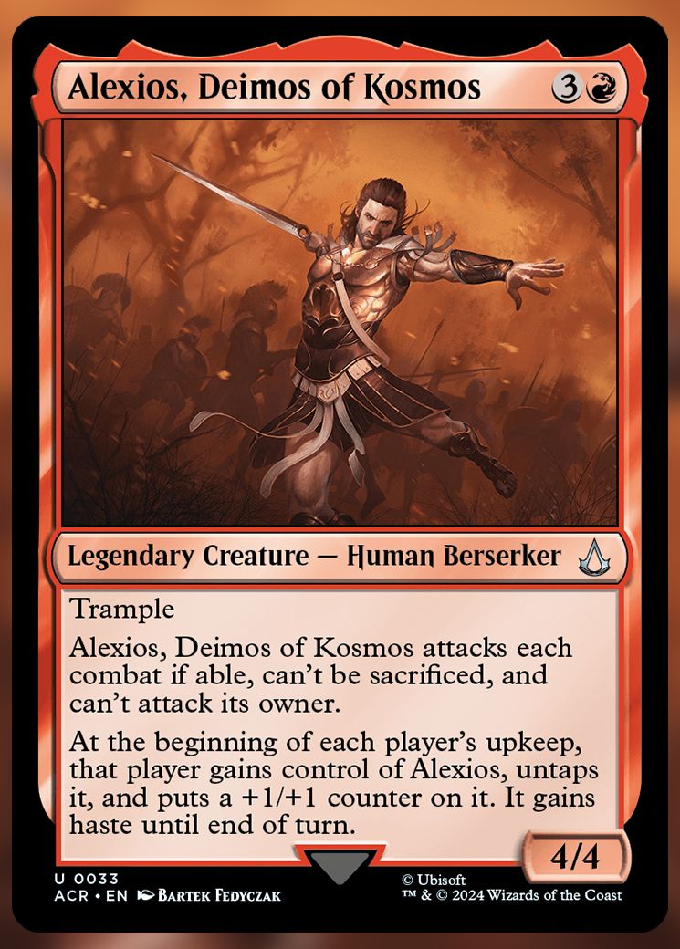 Alexios, Deimos of Kosmos