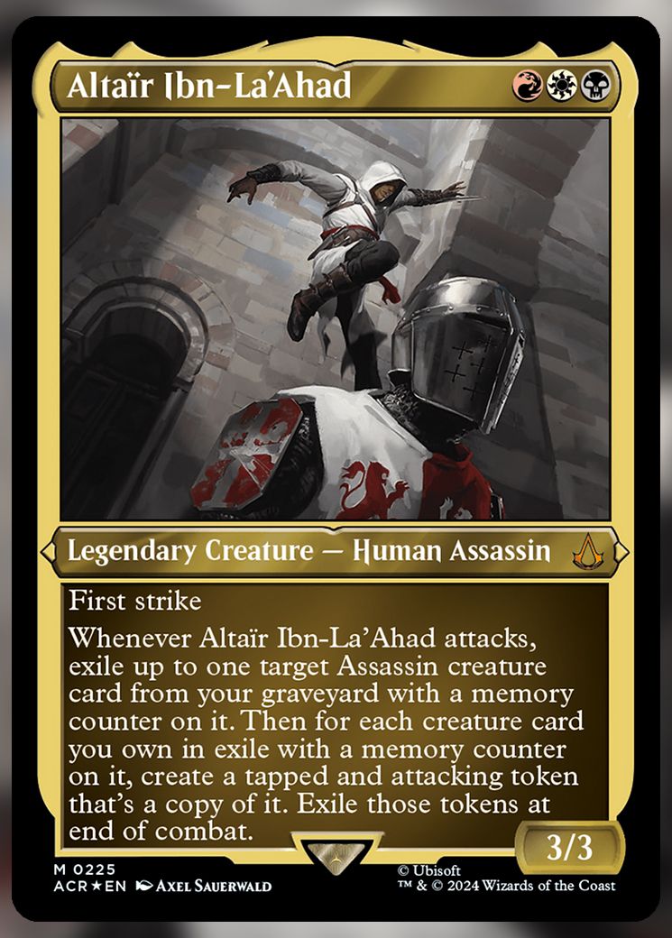 Altair Ibn-Laahad Etched