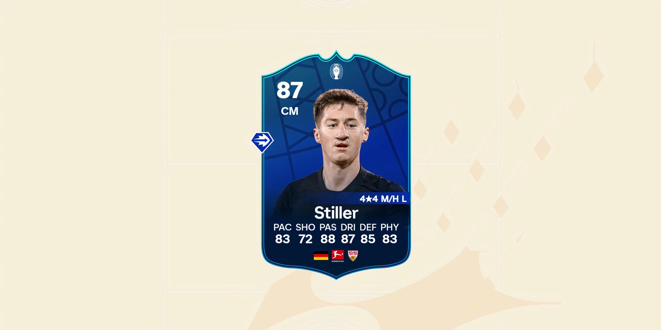 An image of Angelo Stiller in EA Sports FC 24