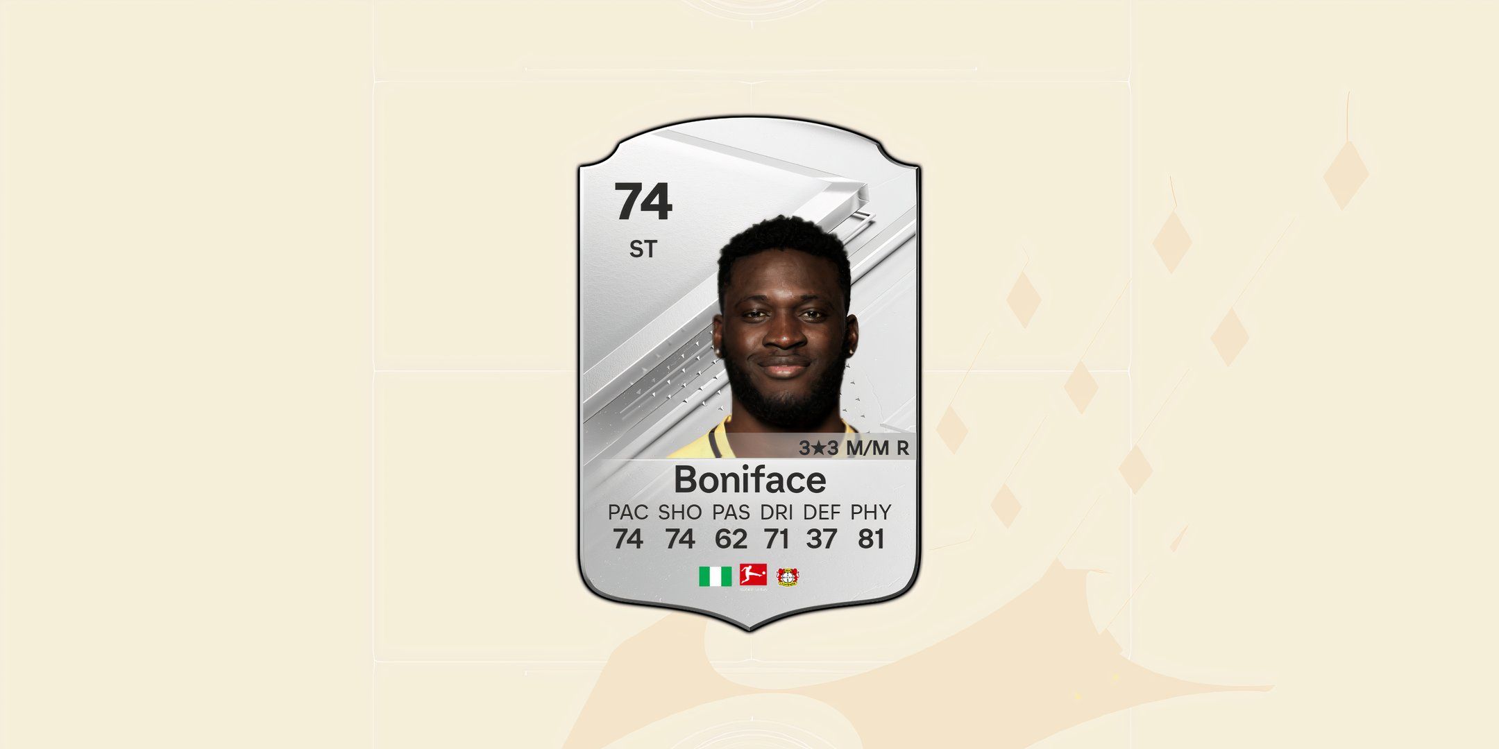 An image of Boniface in EA Sports FC 24