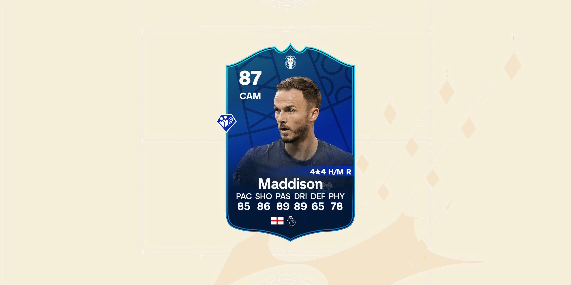 An image of James Maddison in EA Sports FC 24