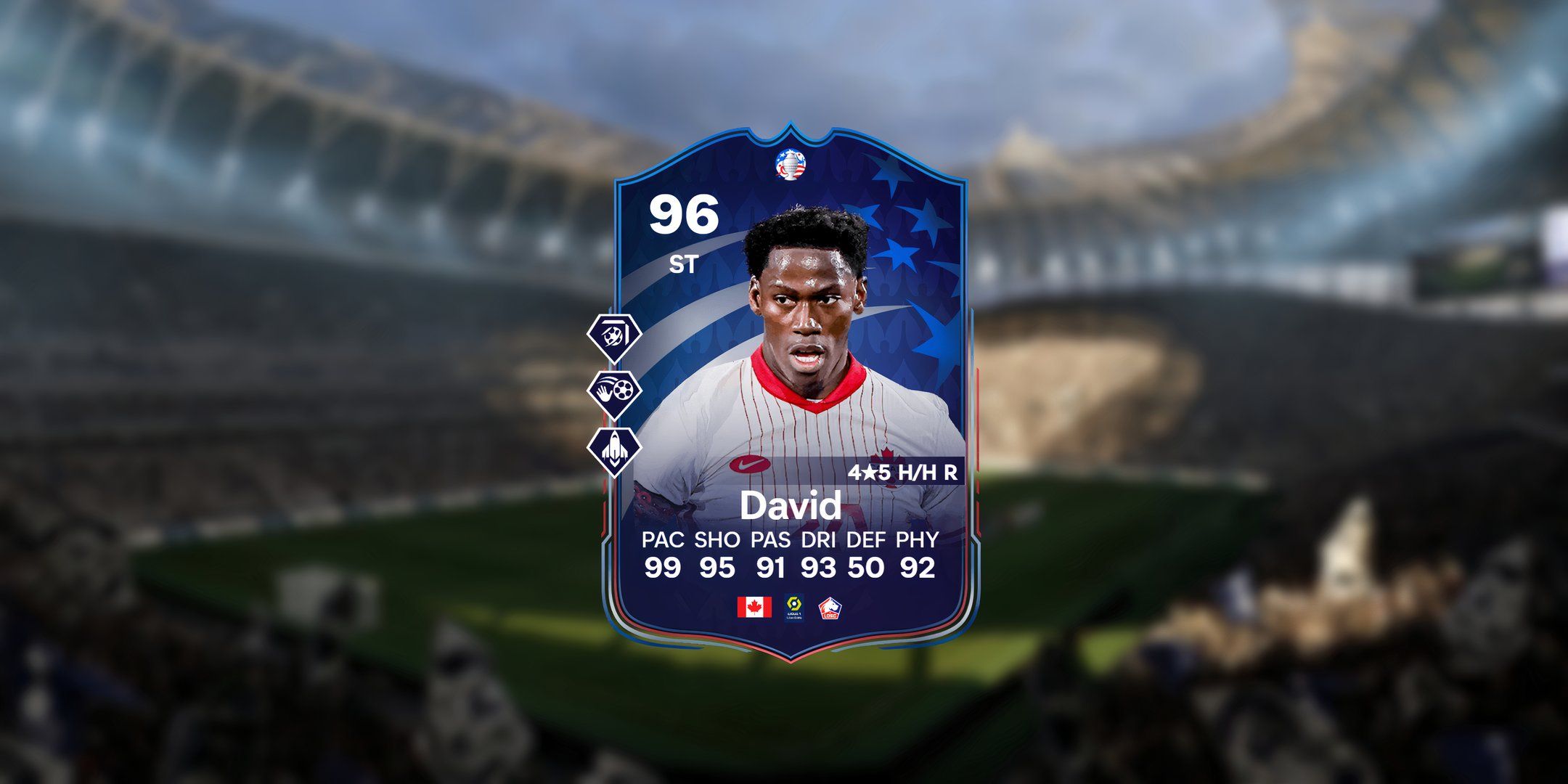 An image of Jonathan David in EA Sports FC 24