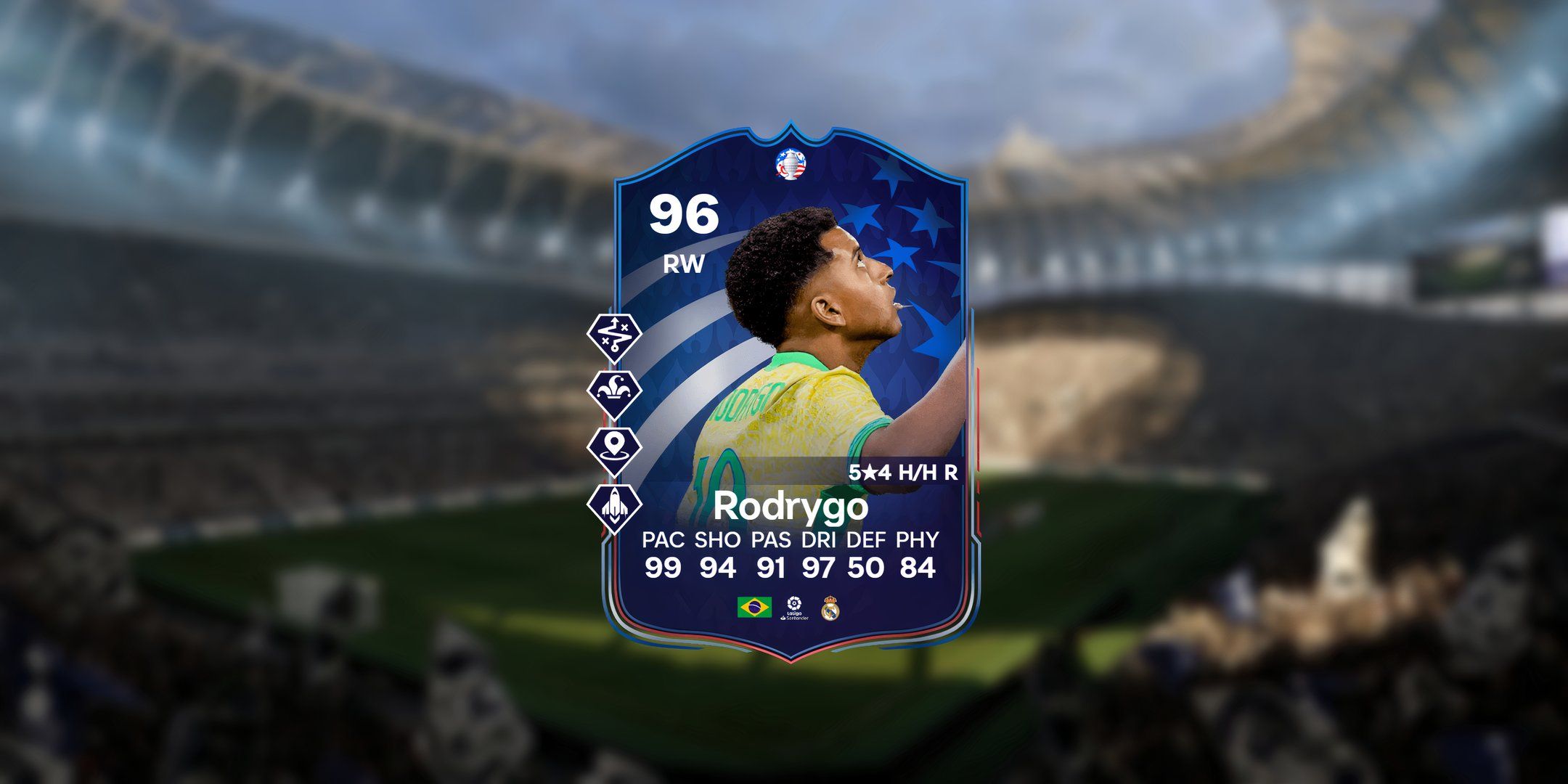 An image of Rodrygo in EA Sports FC 24-1