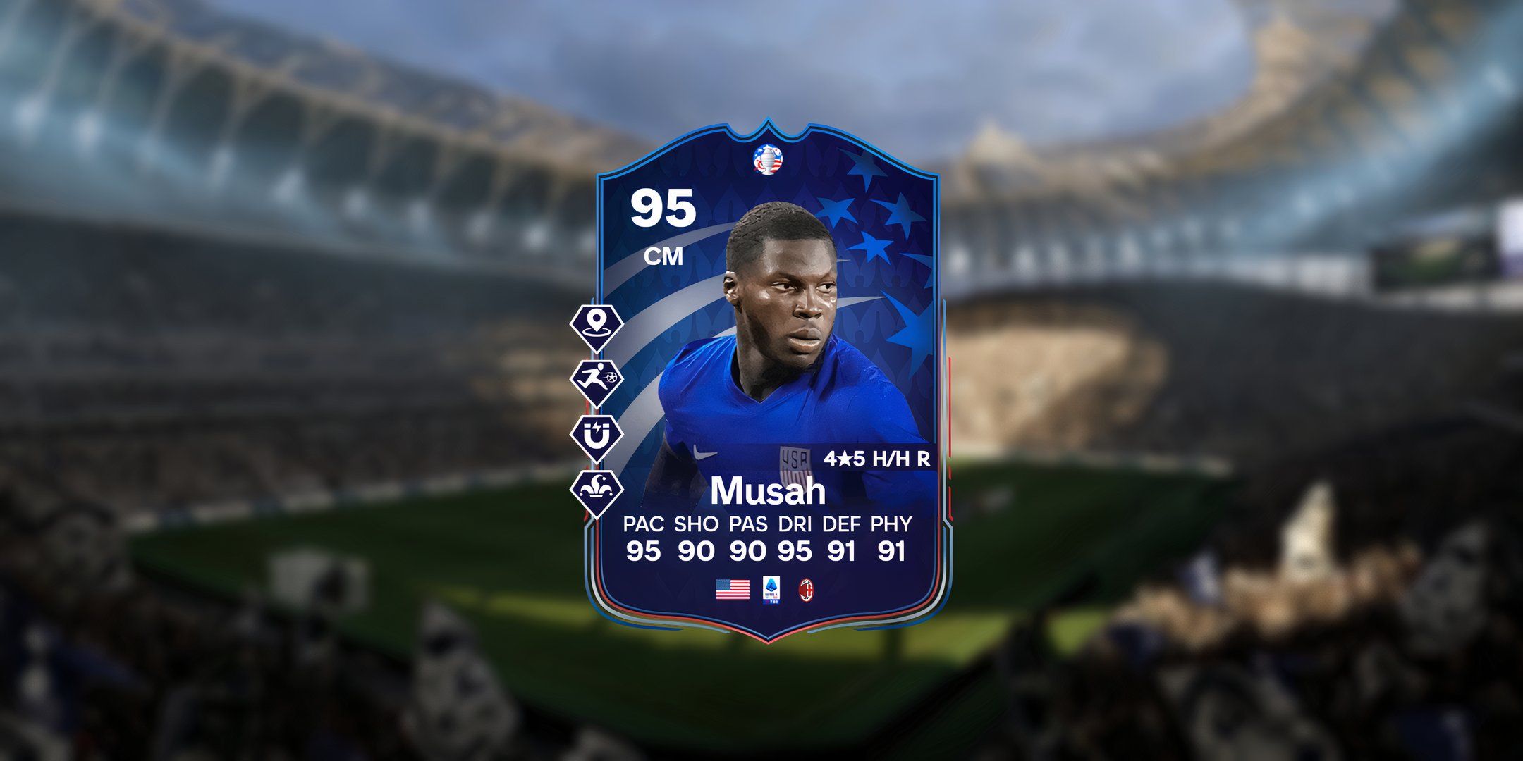 An image of Yunus Musah in EA Sports FC 24