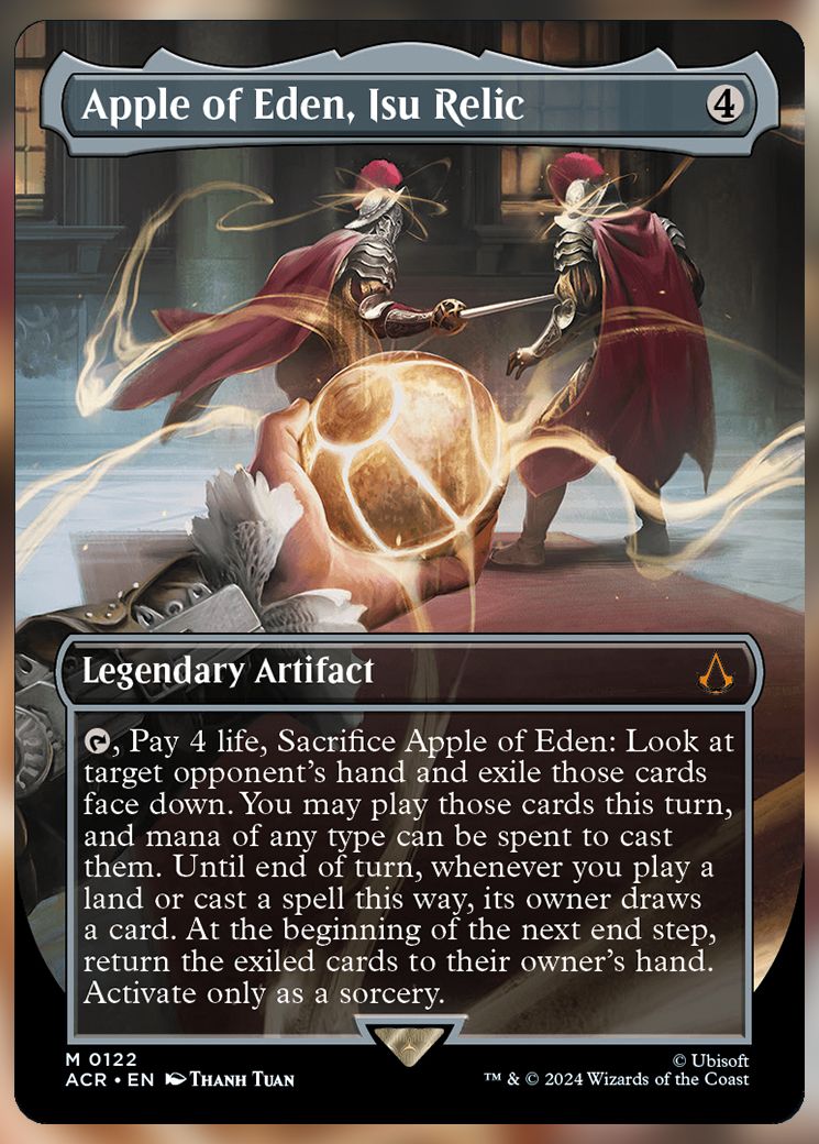 Apple of Eden, Isu Relic full art