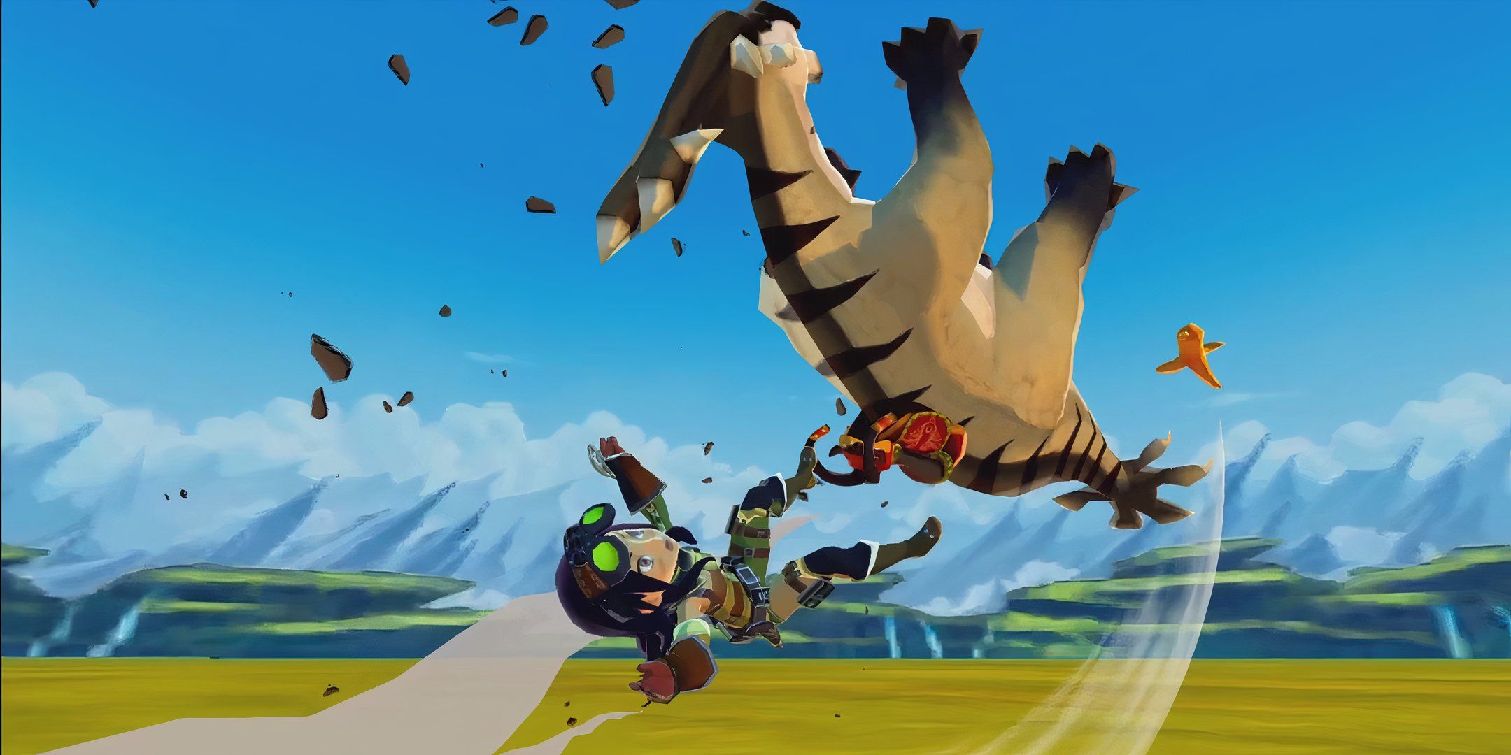 Tumbling Aptonoth in Monster hunter Stories: Remastered