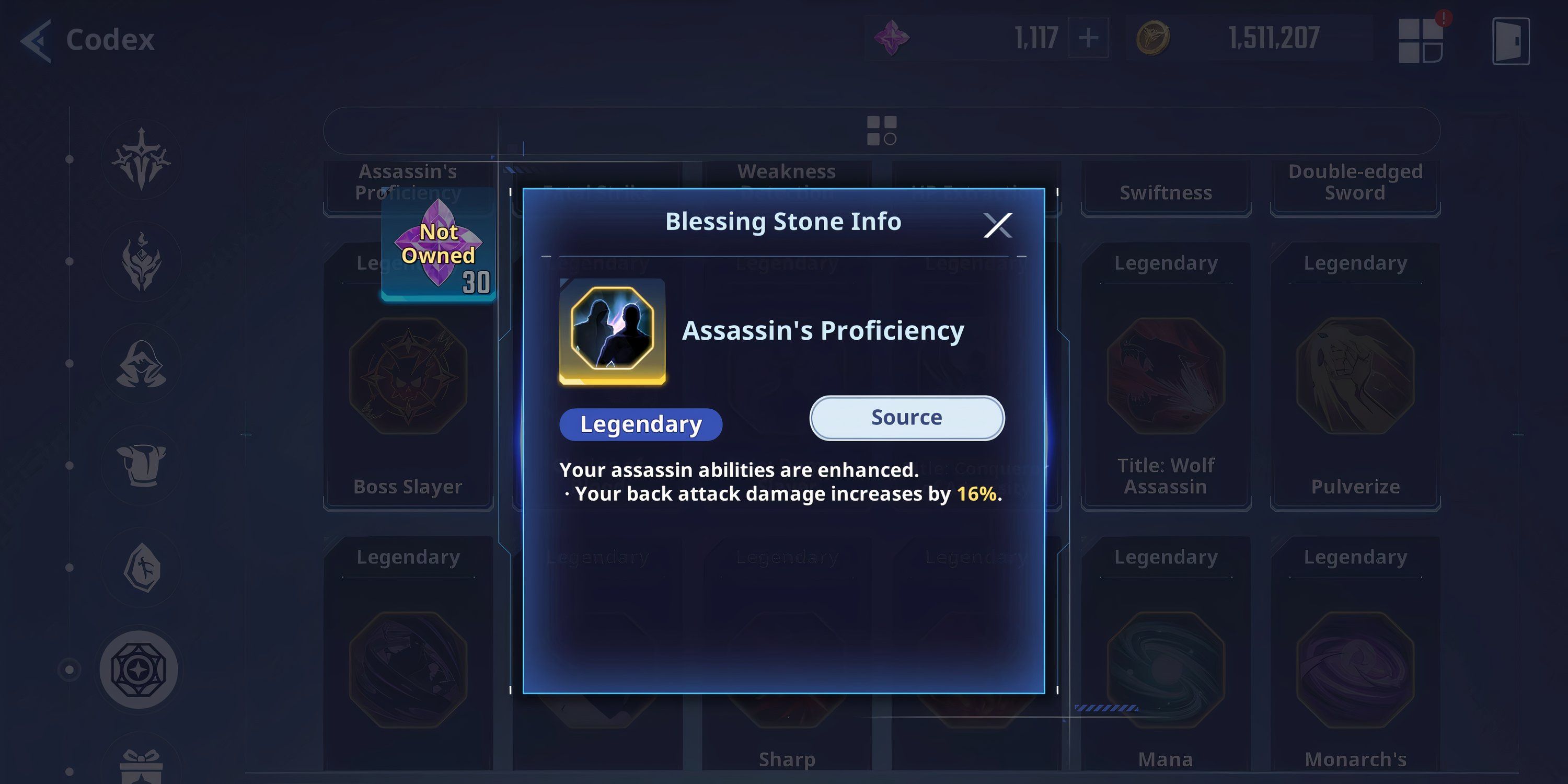 Assassin's proficiency can increase back damage as shown in Solo Leveling Arise
