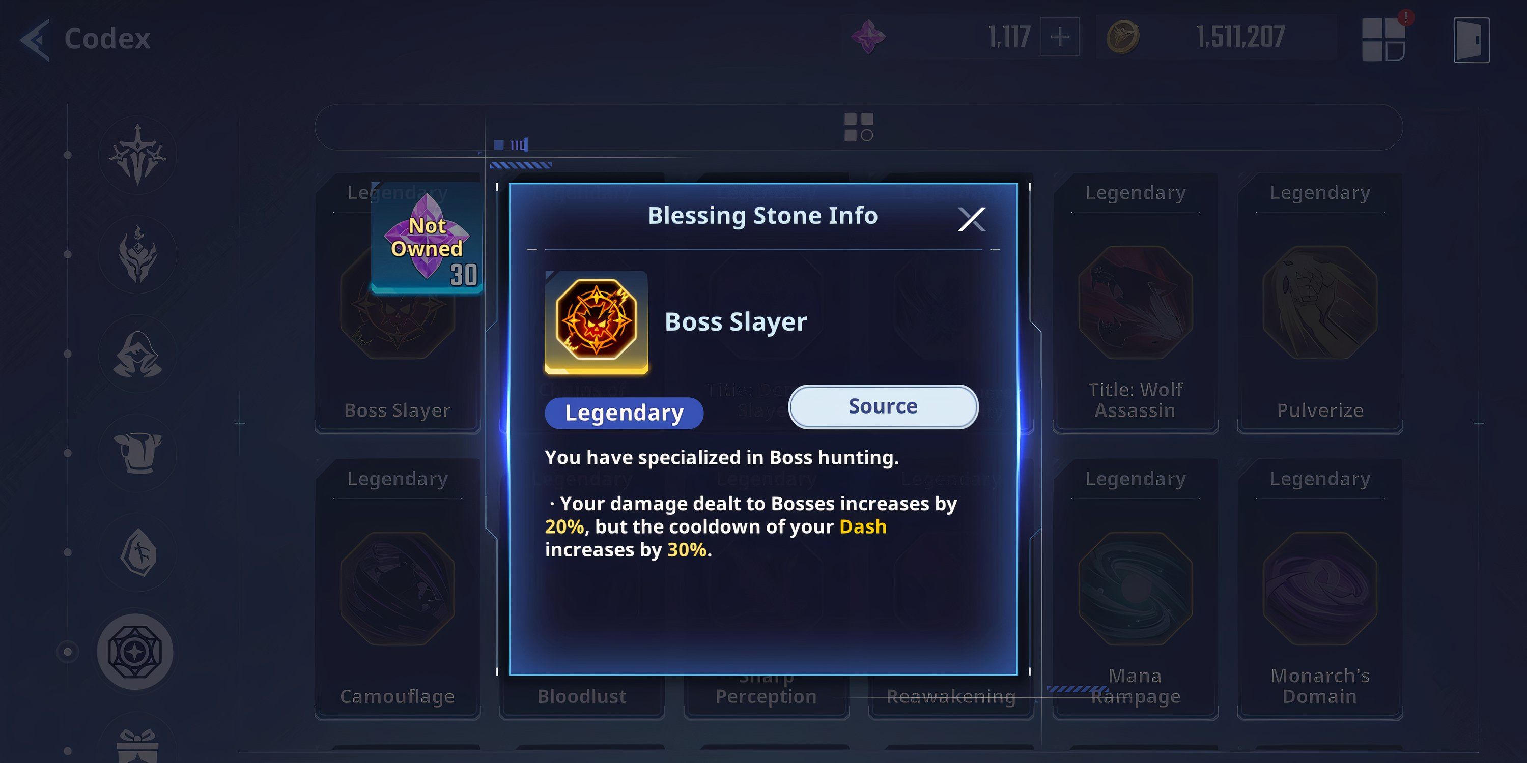 Boss Slayer's damage boosting effect in Solo Leveling Arise