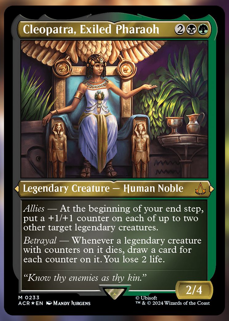 Cleopatra, Exiled Pharaoh Etched