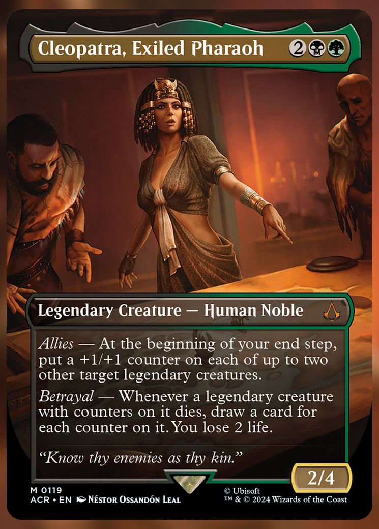 Cleopatra, Exiled Pharaoh full-art