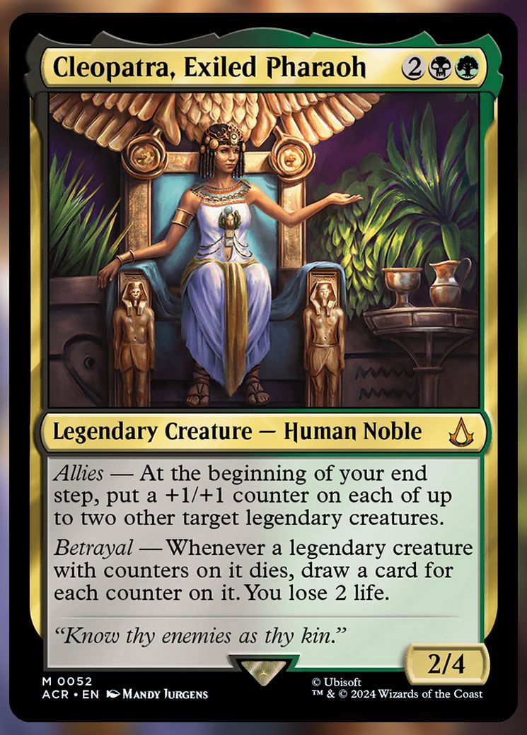 Cleopatra, Exiled Pharaoh