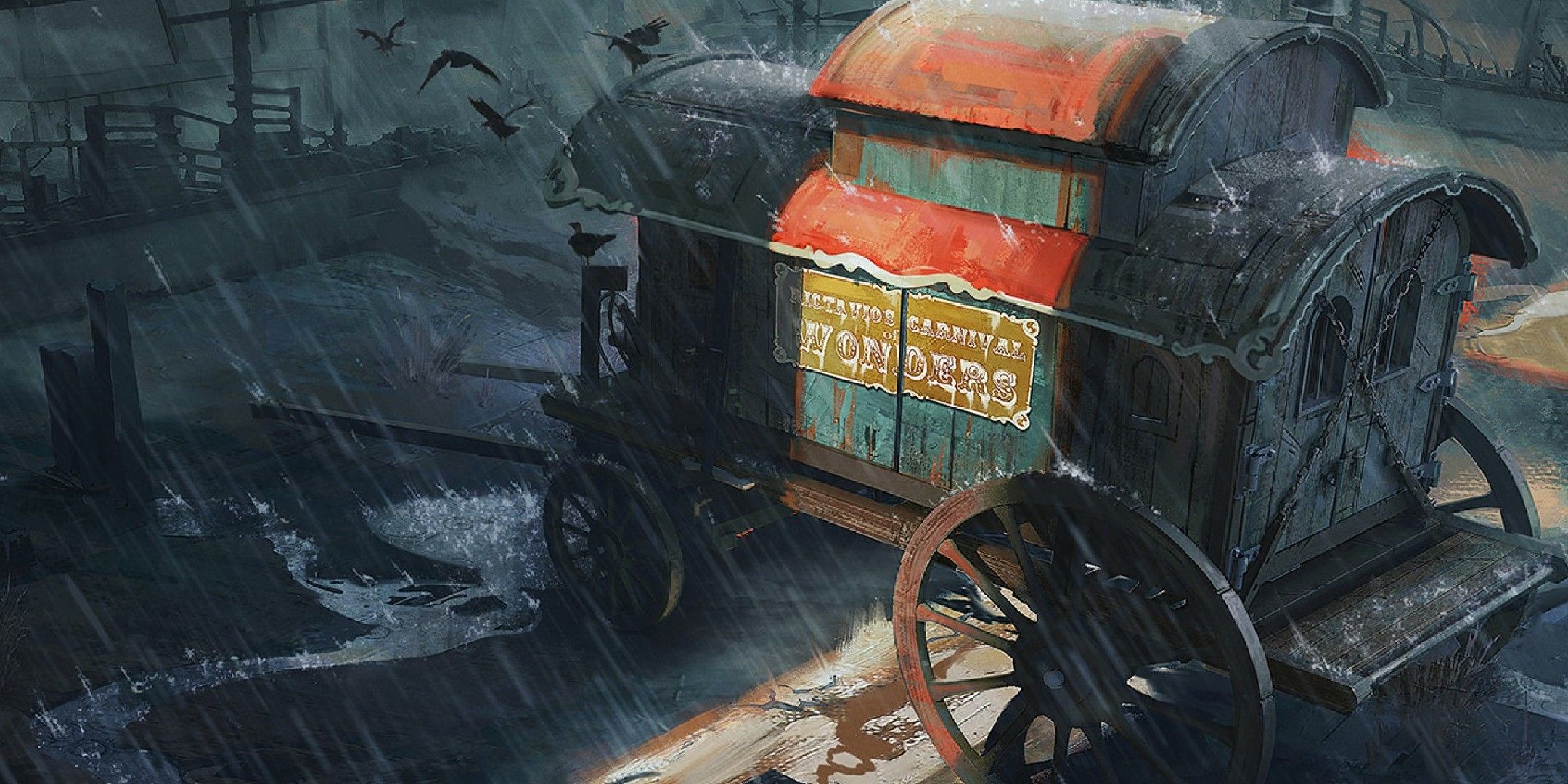 Dungeons & Dragons Curse Of Strahd Illustration By Jedd Chevrier.