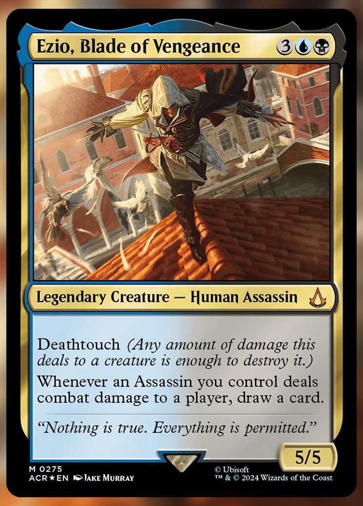 Ezio, Blade of Vengeance