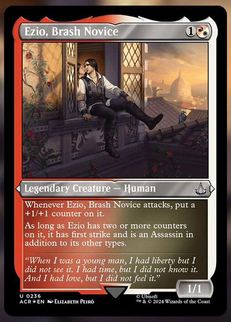 Ezio, Brash Novice etched