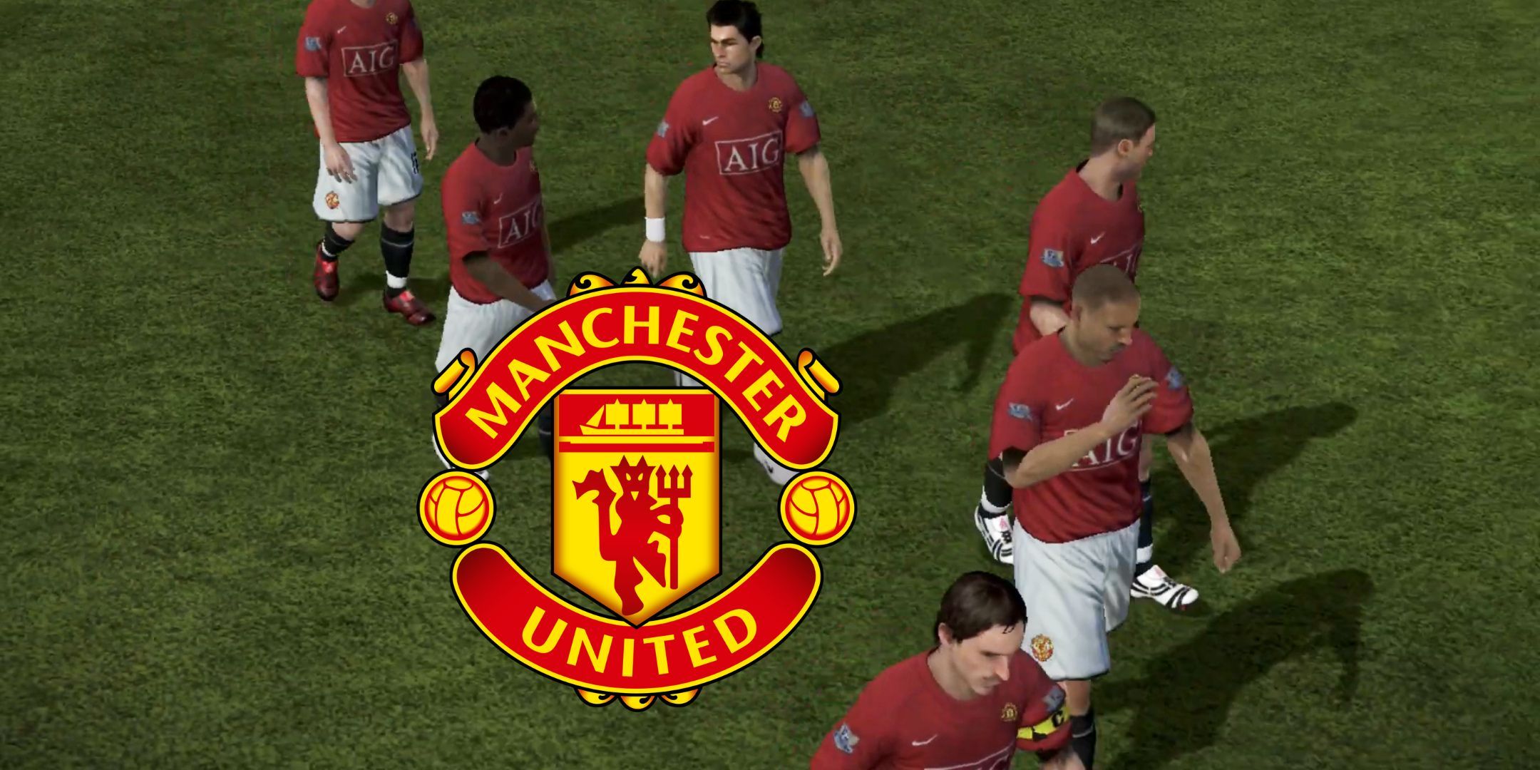 FIFA 08 Man United Players and Badge