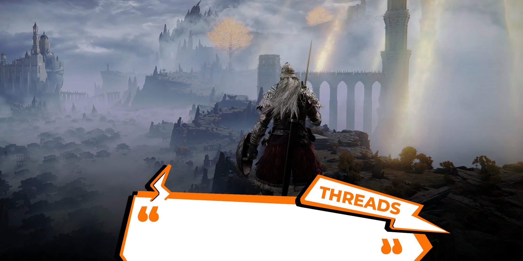 FromSoftware Open World Thread (featuring the Tarnished from Elden Ring looking over the open world)