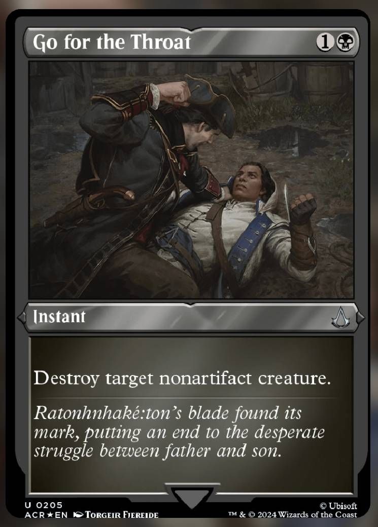 Go for the Throat Alt Art