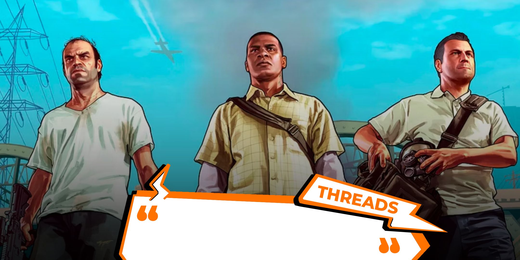 Grand Theft Auto 5 Protagonists Trevor, Frankllin, and Michael