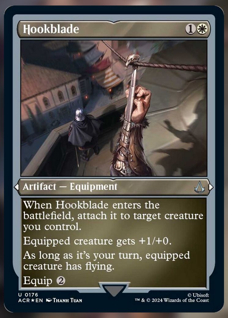 Hookblade Etched