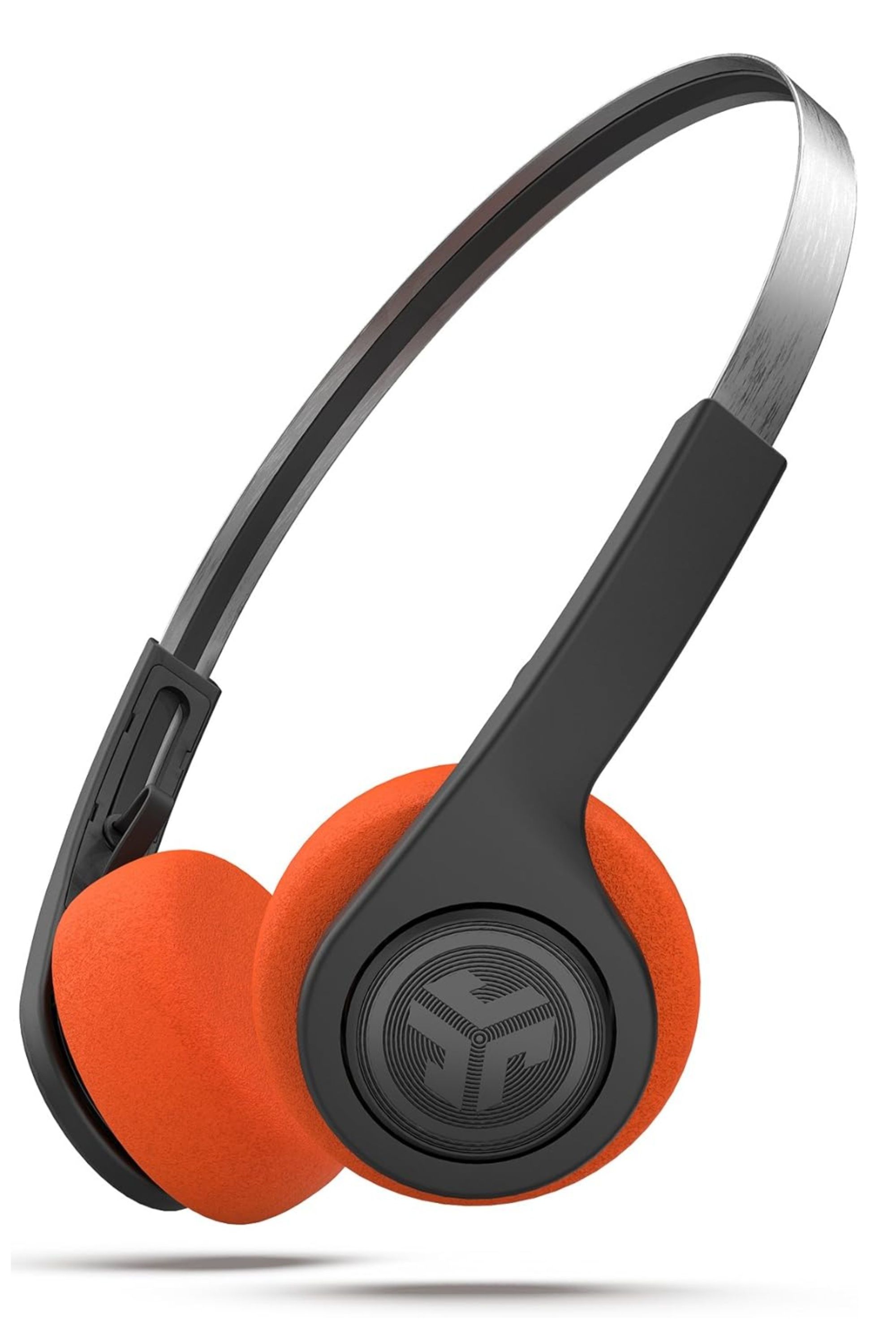 The JLab Retro On-Ear Headphones against a white background.