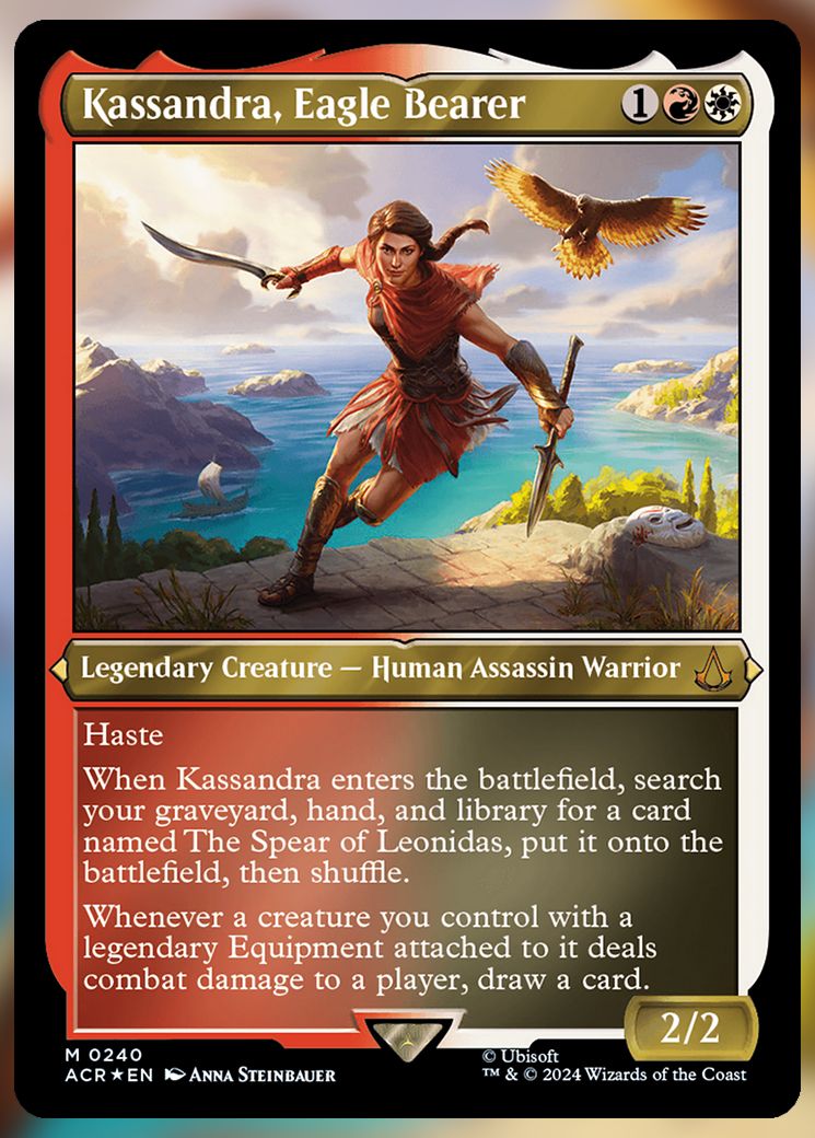 Kassandra, Eagle Bearer etched