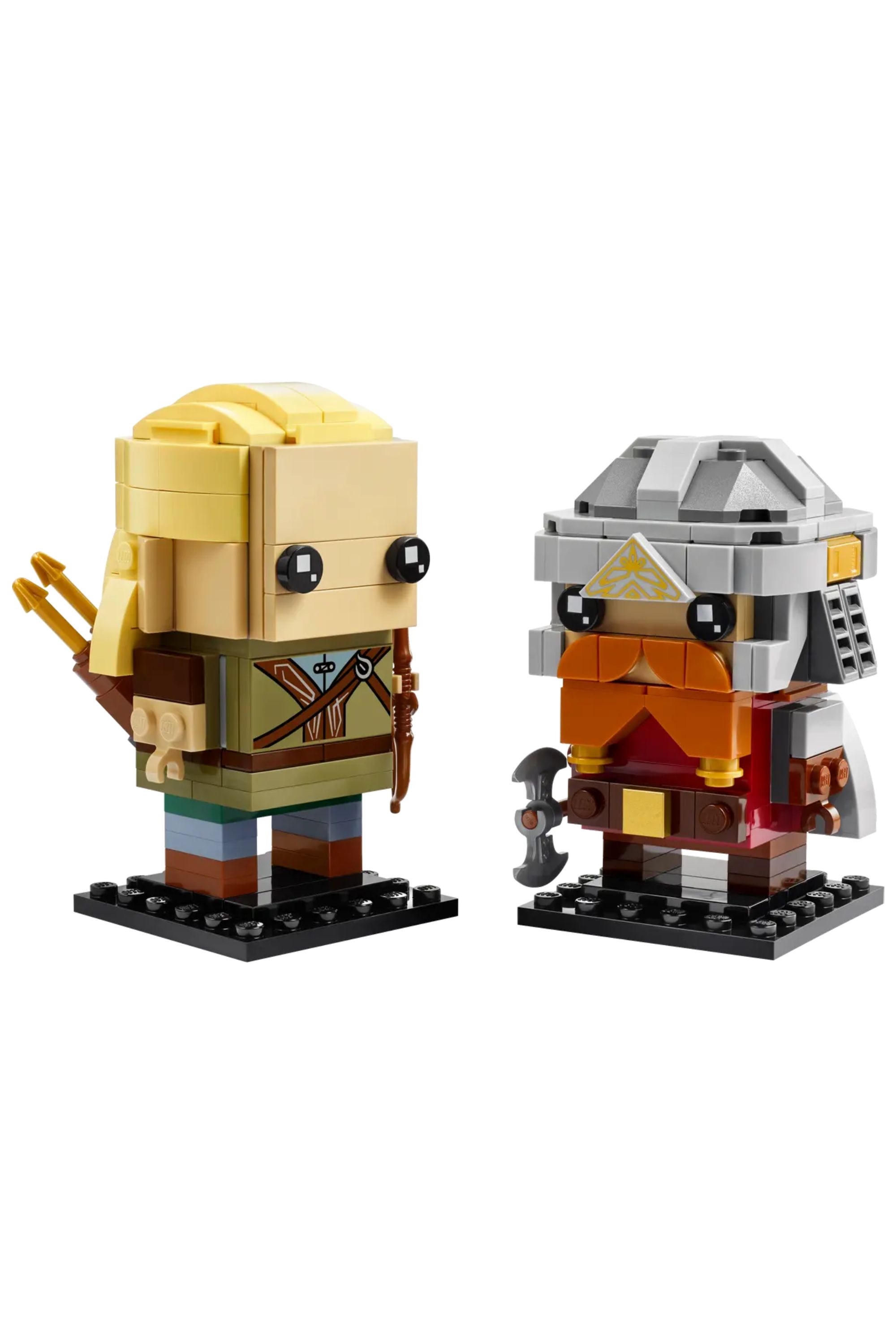 Legolas and Gimli Brickheadz Lego Set