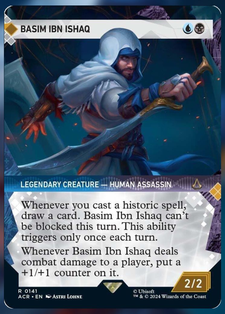 Magic The Gathering Basim Ibn Ishaq Alternate Card