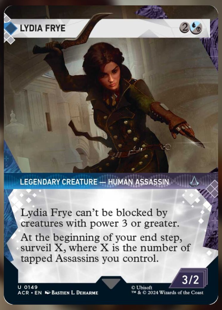 Magic The Gathering Lydia Fyre Alternate Card