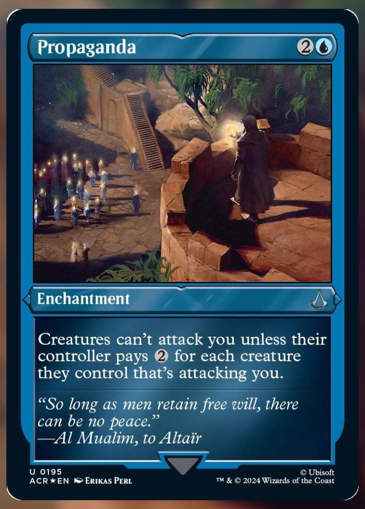 Magic The Gathering Propaganda Alternate Card