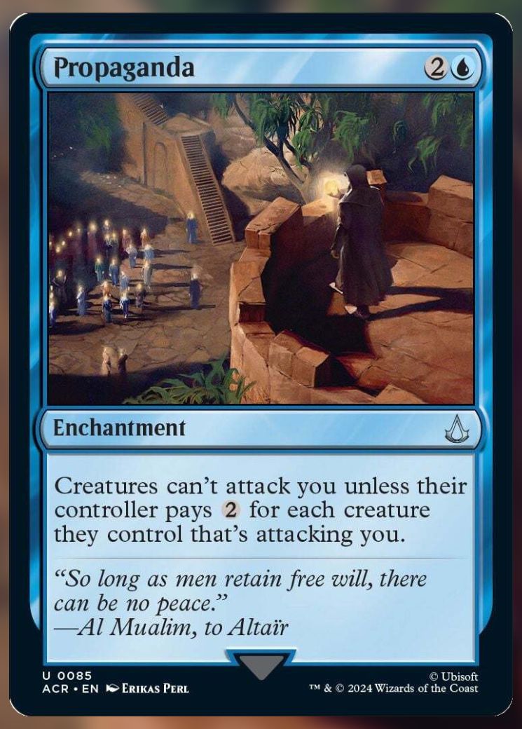 Magic The Gathering Propaganda Card