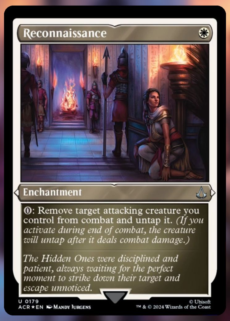 Magic The Gathering Reconnaissance Alternate Card
