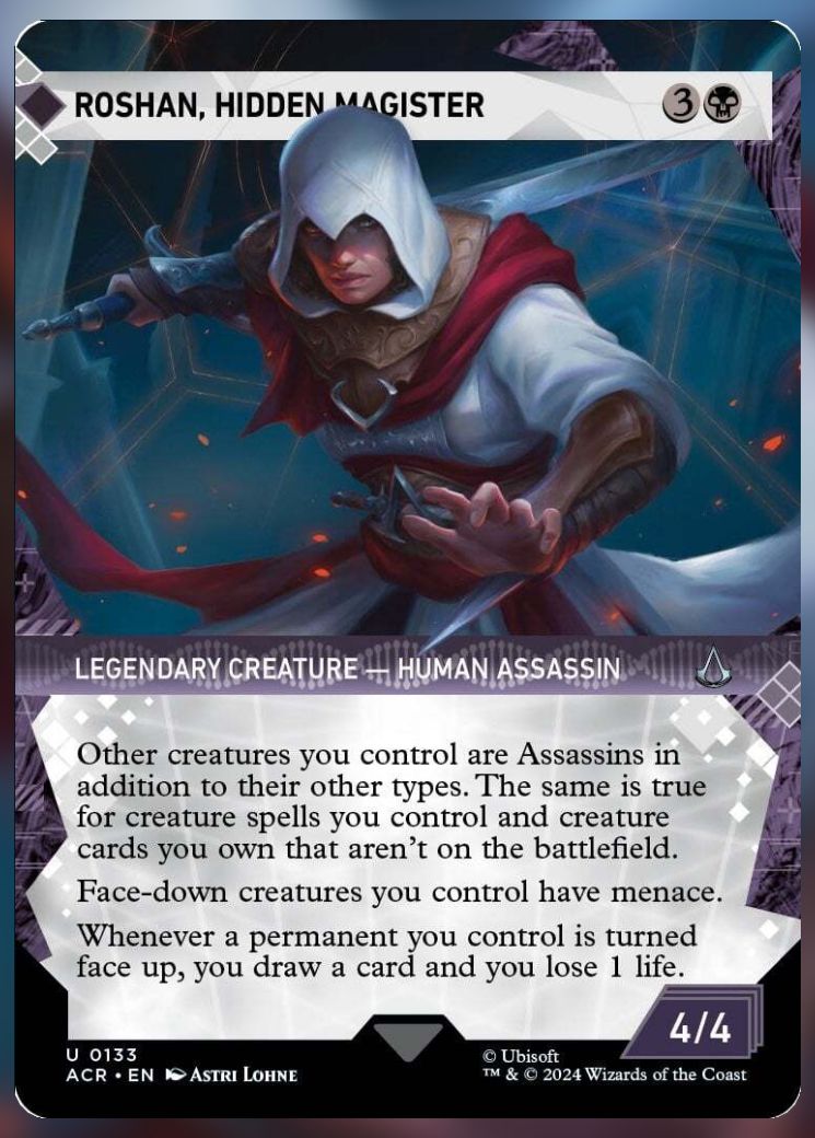 Magic The Gathering Roshan, Hidden Magister Alternate Card