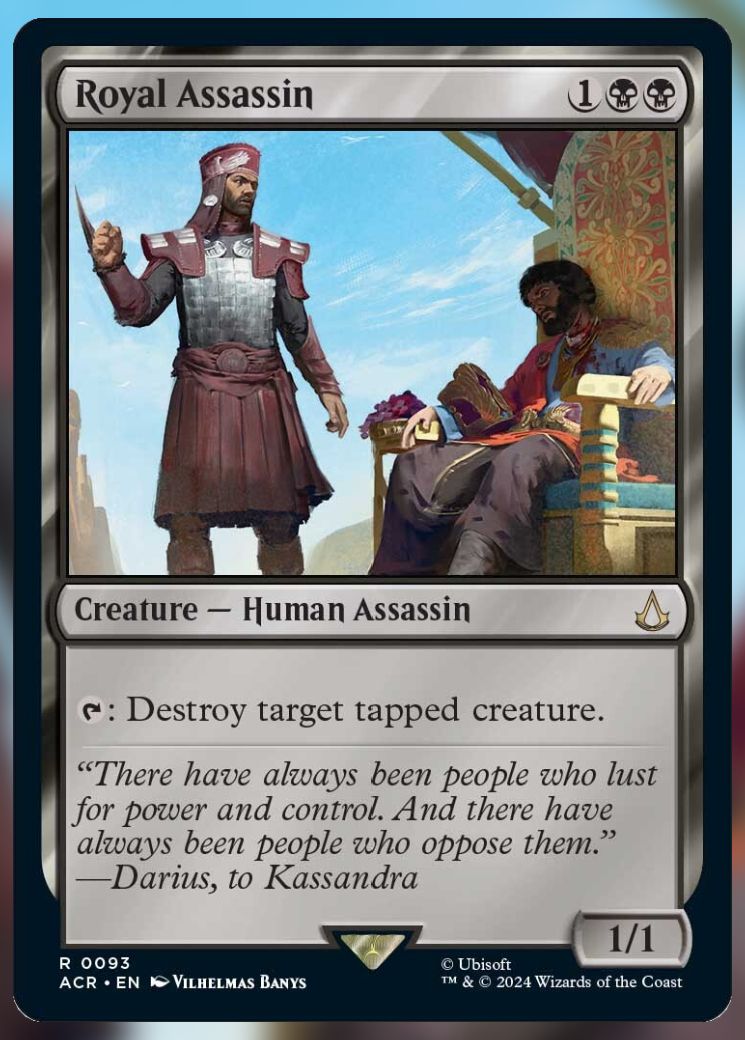 Magic The Gathering Royal Assassin Card