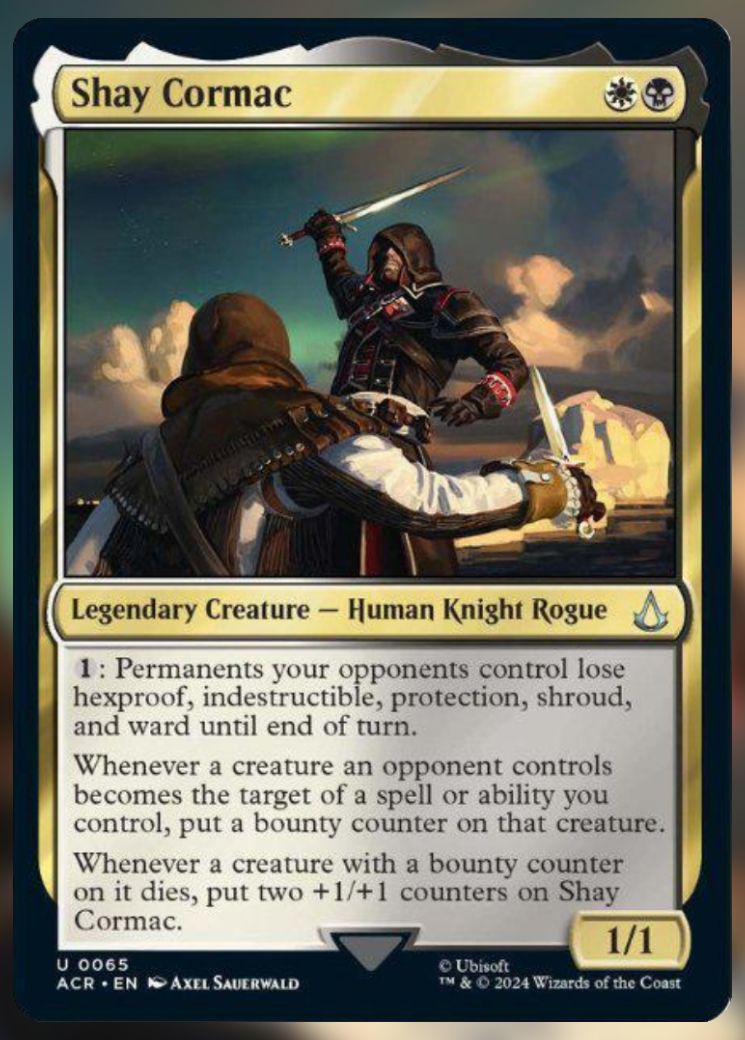 Magic The Gathering Shay Cormac Card