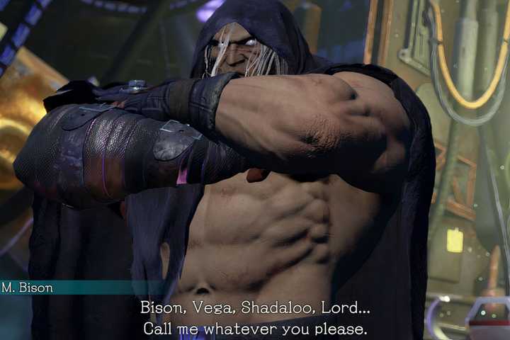 M. Bison in Street Fighter 6's World Tour mode.