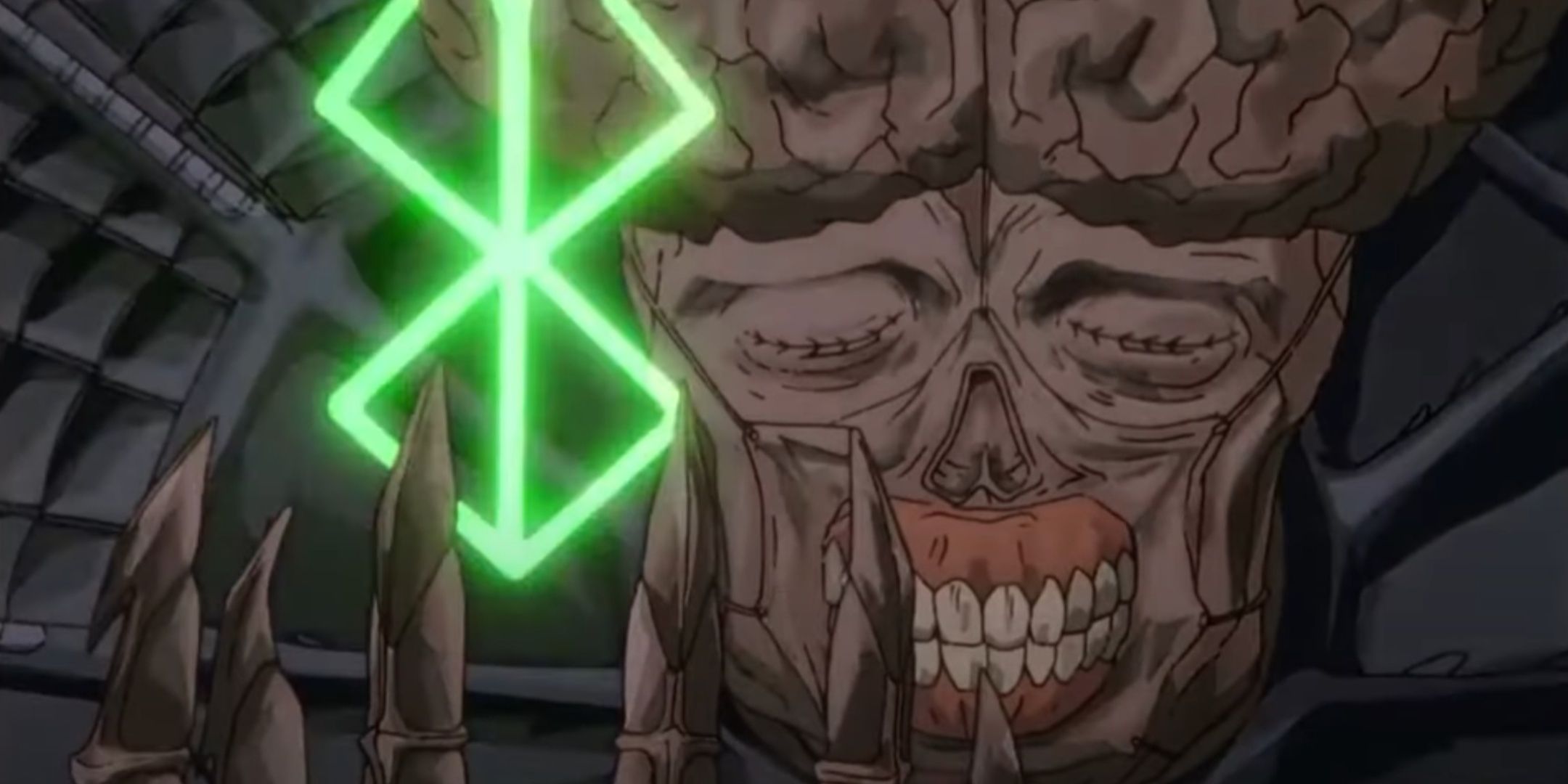 Void, the Demon Lord tempts Griffith in Berserk