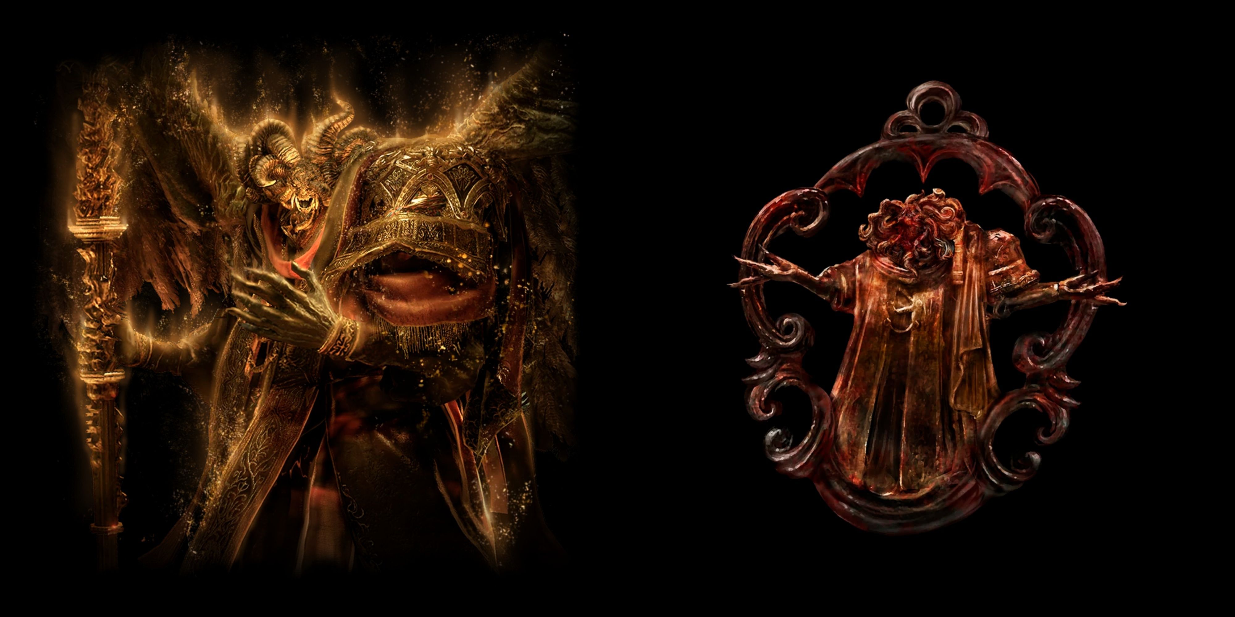 Remembrance of the Blood Lord and Lord of Blood's Exultation Talisman Elden Ring