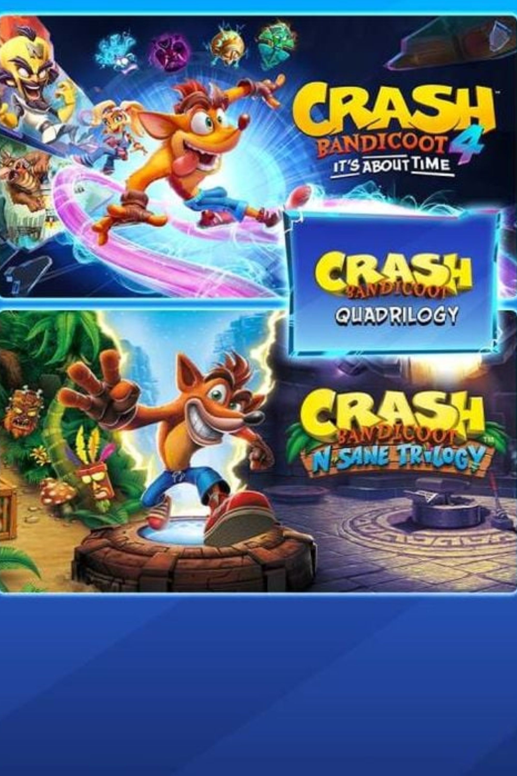 crash bandicoot quadrilogy bundle