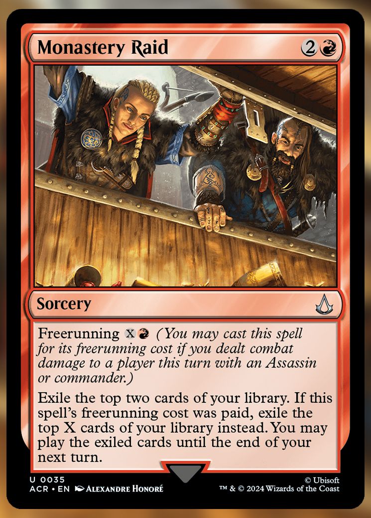 Monastery raid