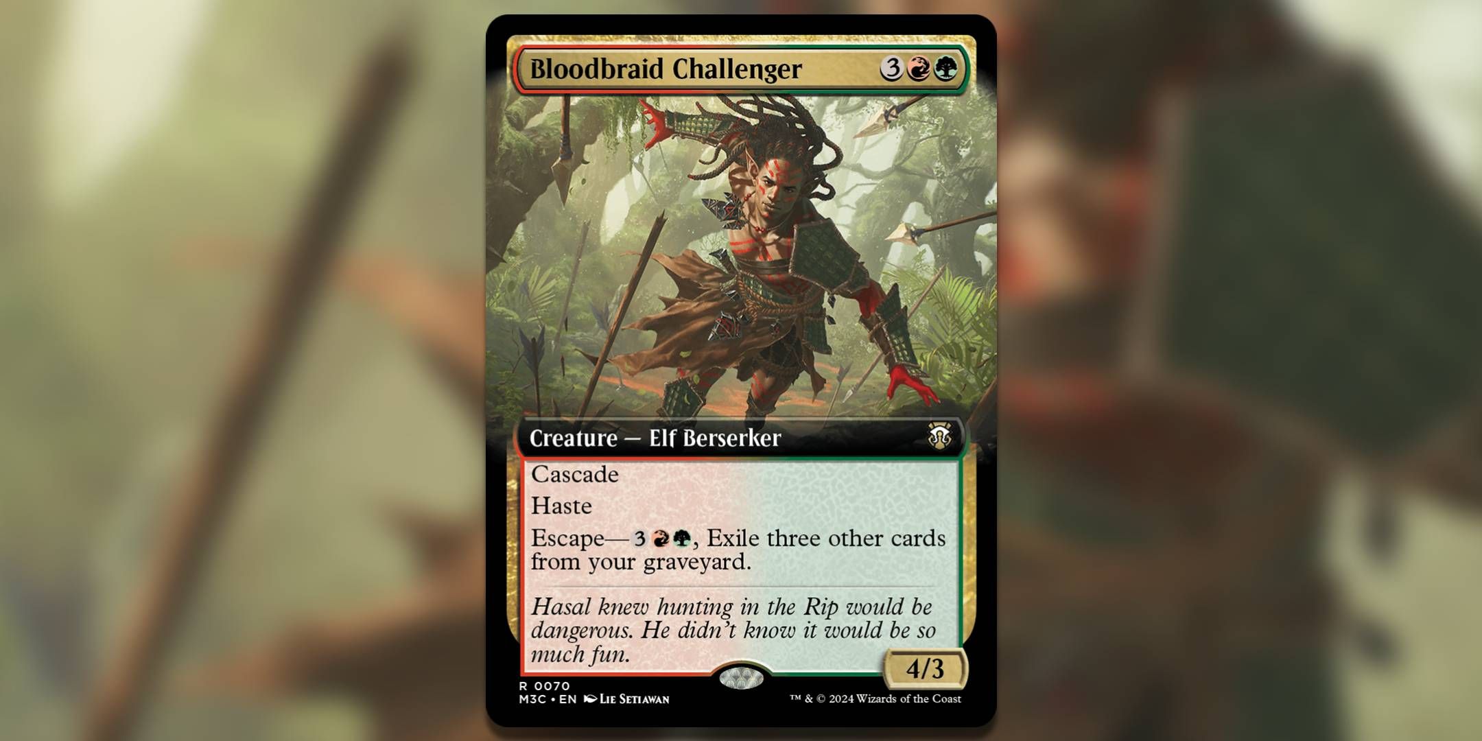 MTG - Bloodbraid Challenger