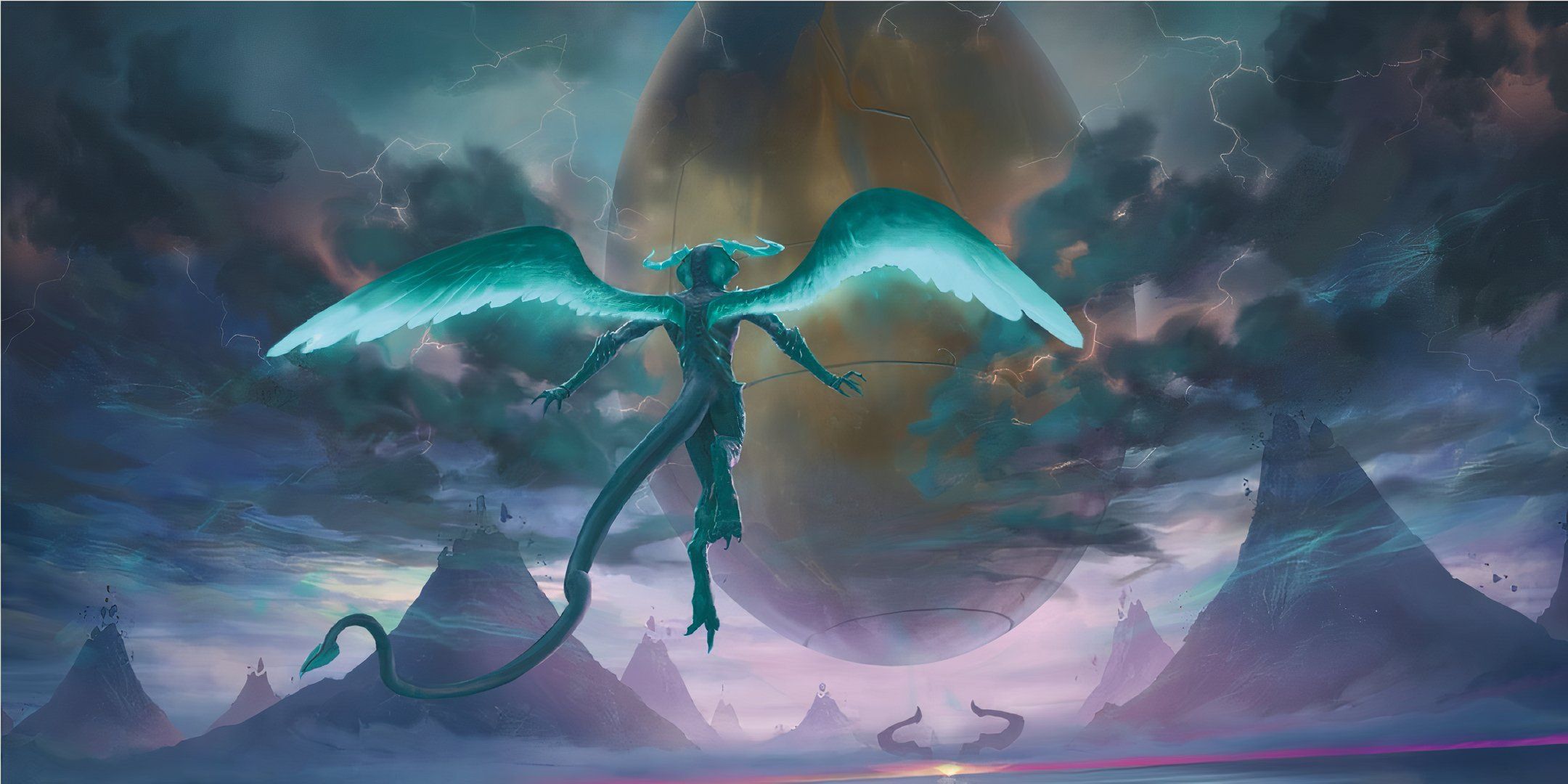 MTG Ugin looking at Bolas' plans