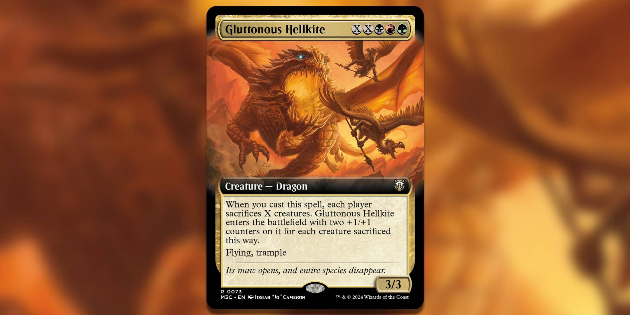 MTG - Gluttonous Hellkite